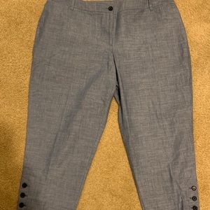 Talbots perfect crop pant sz 18wp